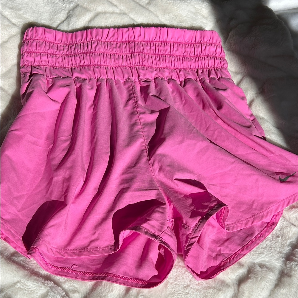 Nike Women's Bright Pink Athletic Shorts